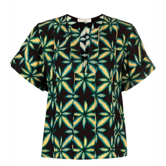 Ulla Johnson Short Sleeve Rosie Top Blouse - Picture 1 of 7